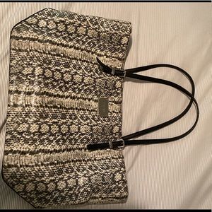 Nine West Snakeskin Tote
